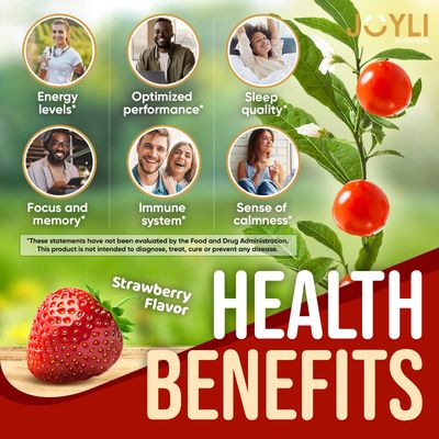 Ashwagandha Gummies for Women &amp; Men - Natural Calm Gummies with Ashwagandha Root Extract Vitamin C Zinc - Ashwagandha Herbal Supplement for Sleep Stress Balance - 60 Vegan Sugar Free Chews