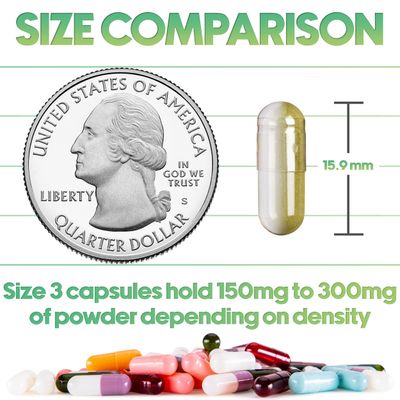 XPRS Nutra Size 3 Empty Capsules - 100 Count Empty Vegan Capsules - Vegetarian Empty Pill Capsules - DIY Vegetable Capsule Filling - Veggie Pill Capsules Empty Caps (Blue/White)