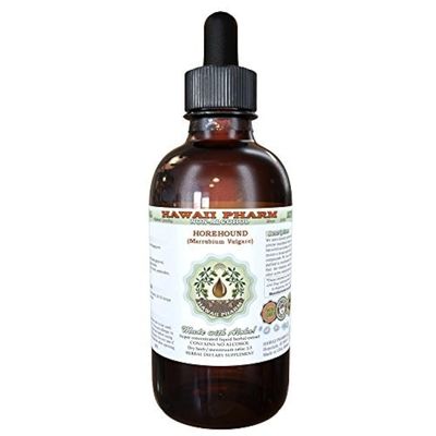 Horehound Alcohol-Free Liquid Extract, Organic Horehound (Marrubium vulgare) Dried Herb Glycerite 2 oz