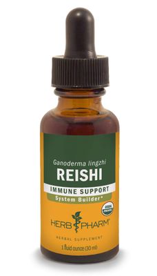 Herb Pharm Reishi Mushroom Extract Immune System Builder - 1 Ounce
