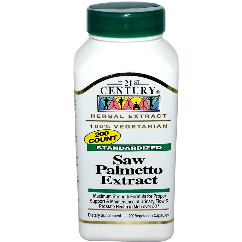 21st Century Saw Palmetto, 450 mg, 200 Vegetarian Capsules
