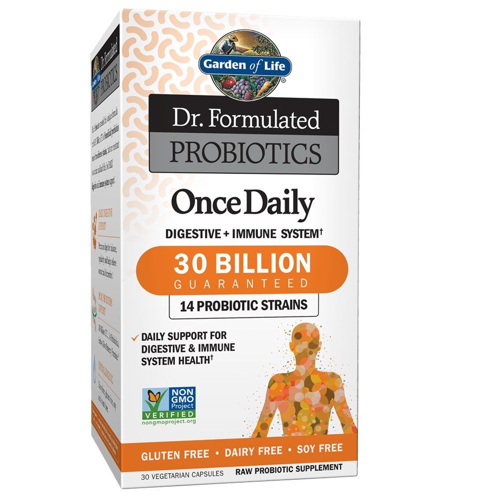Garden of Life - Dr. Formulated Probiotics Once Daily - 30 Vegeterian Capsules