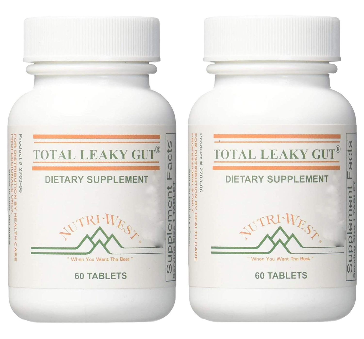 Nutri-West - Total Leaky Gut 60 (2 Pack) by Nutri-West