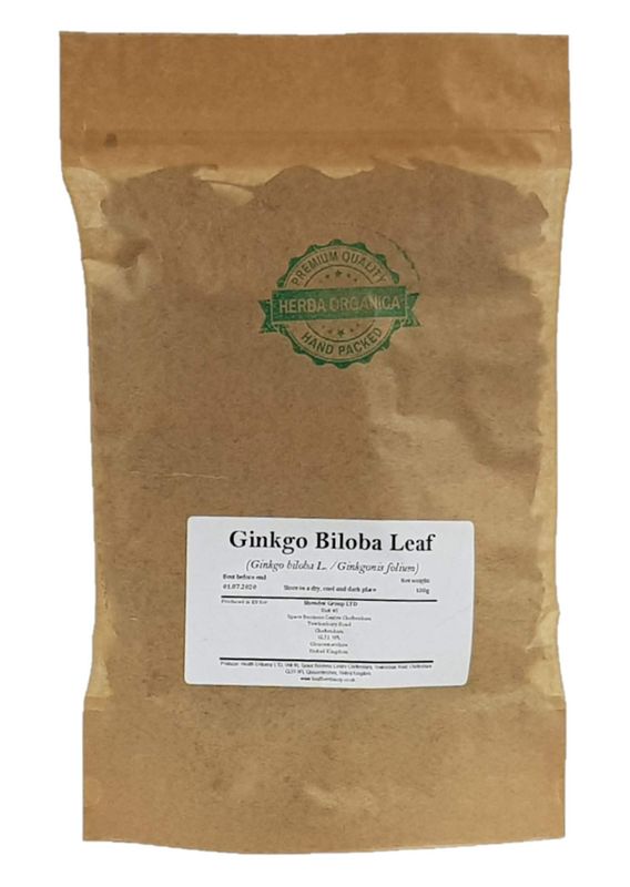 Herba Organica Ginkgo Biloba Leaf - Ginkgo Biloba L - Herbal Tea (100g)