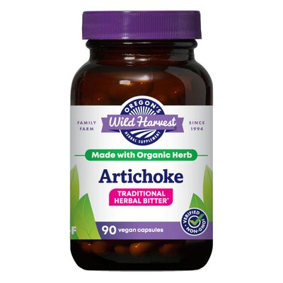 Oregon&#39;s Wild Harvest Artichoke Organic Herbal Supplement, 90 Count