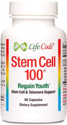 Life Code Stem Cell 100-100% Vegetarian Anti-Aging &amp; Stem Cell Supplement