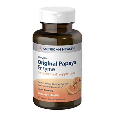 American Health Products - Original Papaya Enzyme, 250 chewable Tablets