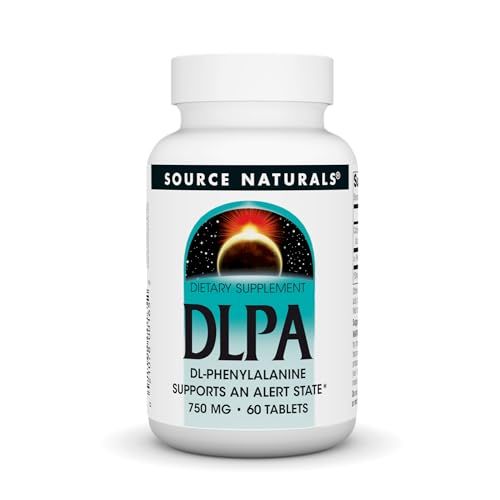 Source Naturals DLPA DL-Phenylalanine* - 750 mg - 60 Tablets