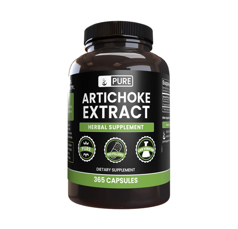 Pure Original Ingredients Artichoke Extract (365 Capsules) No Magnesium Or Rice Fillers, Always Pure, Lab Verified