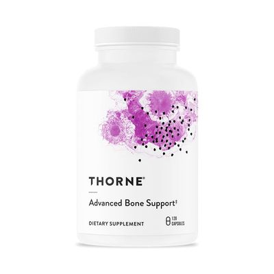 THORNE Advanced Bone Support - (Formerly Oscap) - Bone Health Supplement with Calcium and Vitamin D - 120 Capsules