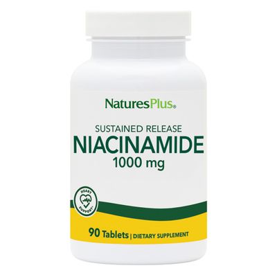 Natures Plus Niacinamide, 1000 mg, 90 Tablets