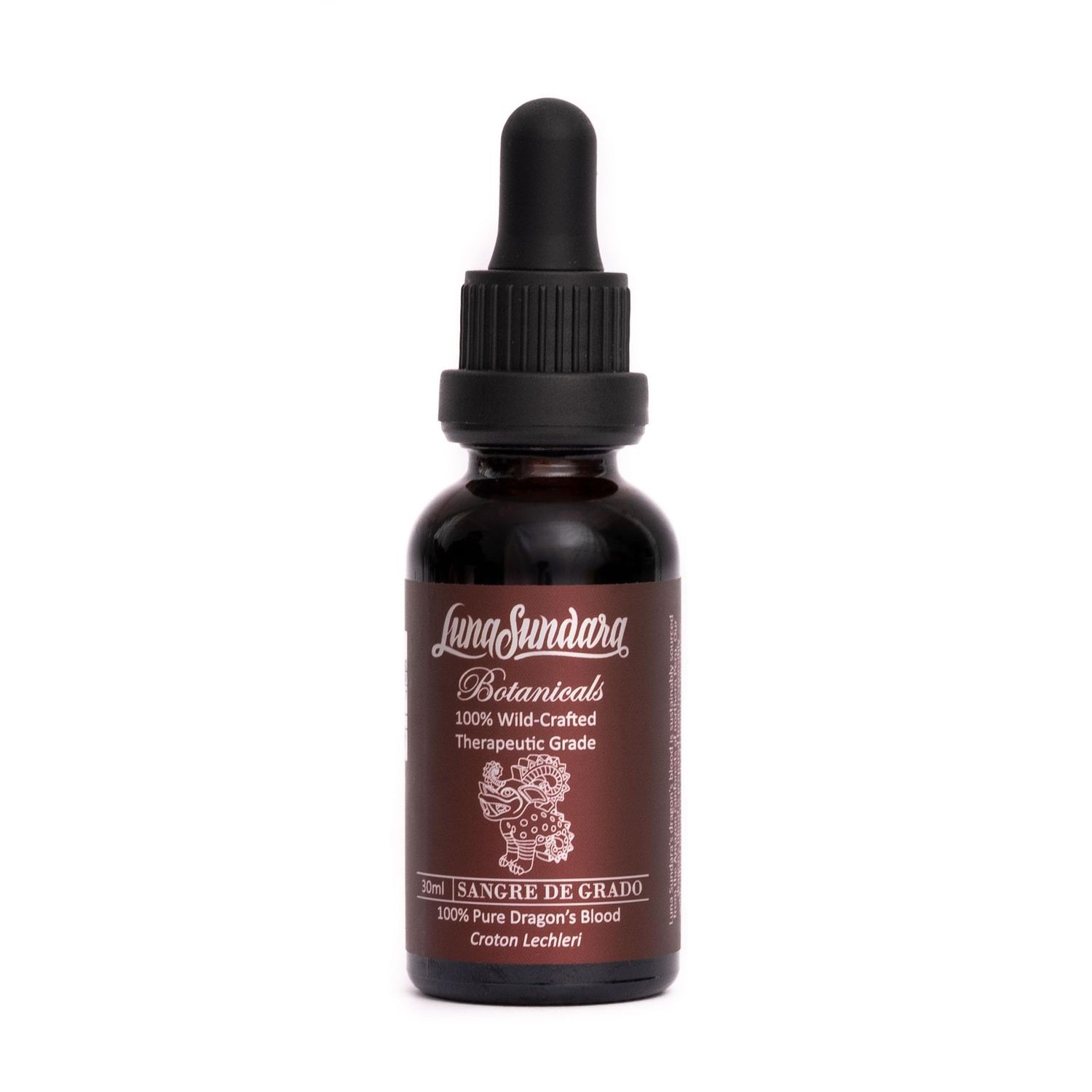 Luna Sundara Dragon&#39;s Blood 100% Pure Raw Sangre de Grado 1 Oz (Croton Lechleri) Wild Crafted and Ethically Sourced Contains No Added Ingredients No Alcohol
