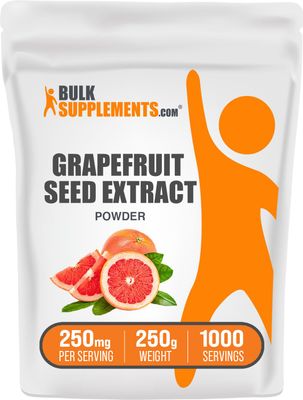 BulkSupplements.com Grapefruit Seed Extract Powder - Grapefruit Seed Supplements, Antioxidant Source - Herbal Supplement, Gluten Free, 250mg per Serving, 250g (8.8 oz) (Pack of 1)