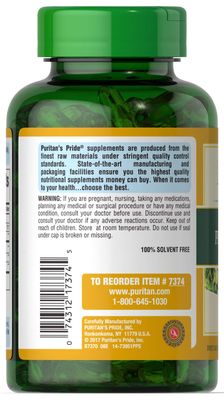 Puritan's Pride Evening Primrose Oil 1000 Mg with Gla, 120 Count