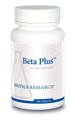 Biotics Research Beta-Plus Nutritional Support for Bile Production, Supports Overall Liver Function. Aids in Fat Digestion. Supplies Betaine (Organic Beet Concentrate) 180 Tabs