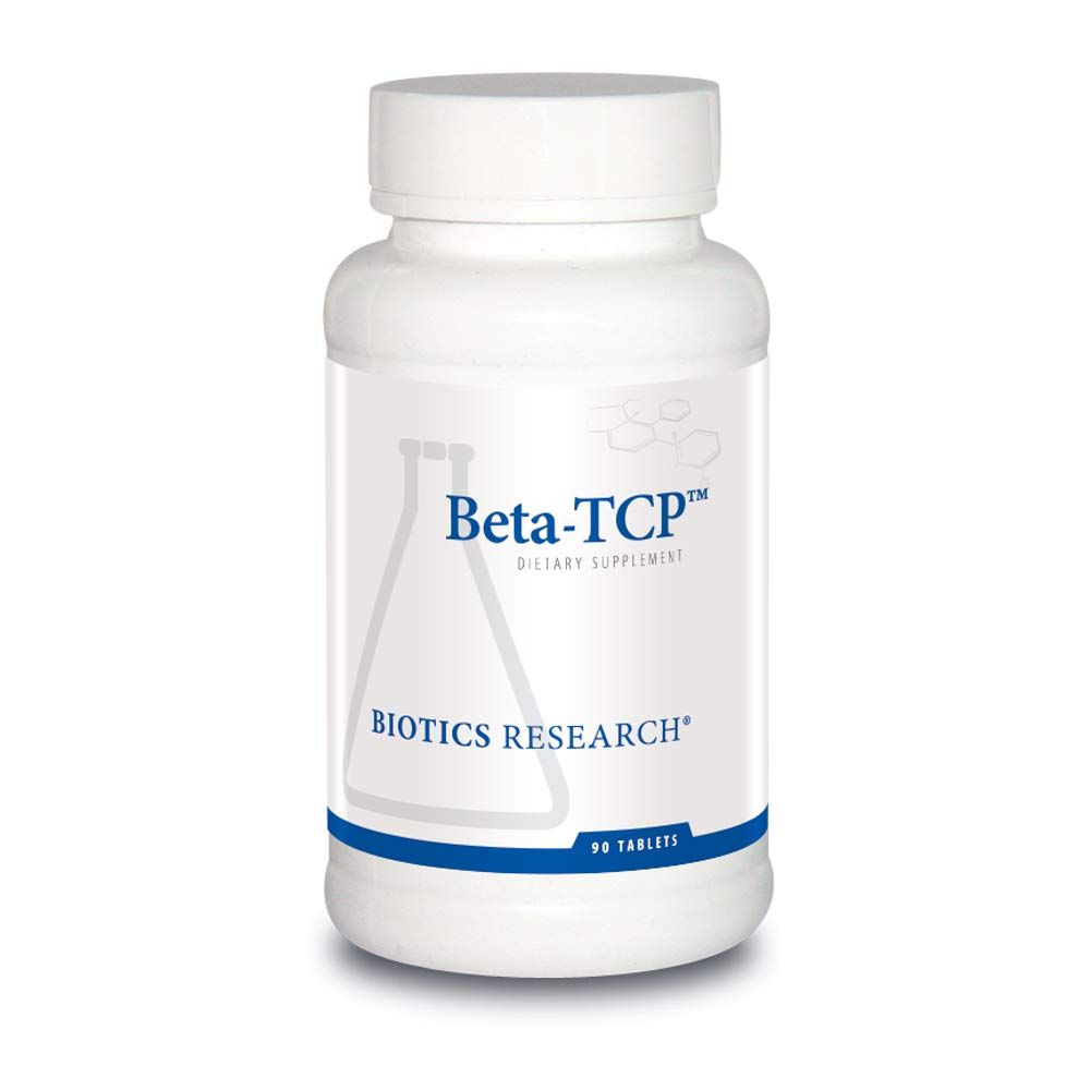 Biotics Research Beta TCP - Natural Nutritional Support for Bile Production, Liver Function, Aids in Fat Digestion &amp; Healthy Cholesterol - Supplies Betaine Organic Beet Concentrate - 90 Tablets