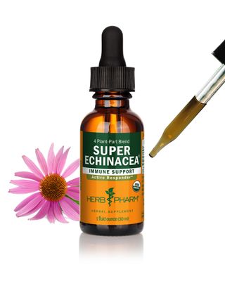 Herb Pharm Certified Organic Super Echinacea Liquid Extract for Active Immune System Support - 1 Ounce (DSUPER01)
