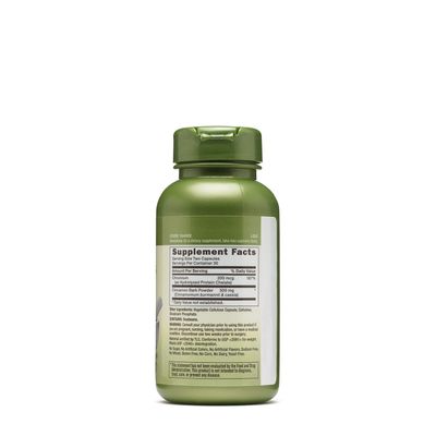 GNC Herbal Plus Cinnamon &amp; Chromium, 60 Capsules, Supports Glucose Utilization
