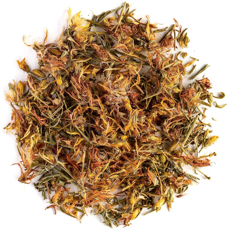 Saint Jhon's Wort Organic Herb - Hypericum Perforatum - St Jhons Wart - Jhon St Johns Wort Tea St John S Wort Tea St John Wart Tea St John Tea St John Wort Herb Organic Saint Johns Wort Herb