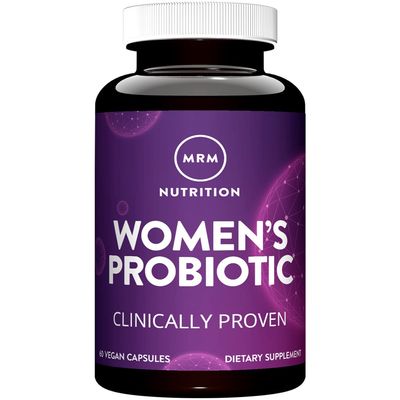 MRM Nutrition Womens Probiotics | Intestinal + Immune Health | Prebiotics + postbiotics | Clinically Proven| 25 Billion Cells | Good Bacteria for Gut Health| Shelf Stable | 30 Servings