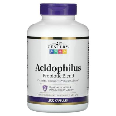 21st Century Acidophilus Probiotic Blend Capsules, 150 Count