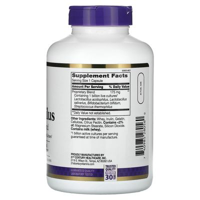21st Century Acidophilus Probiotic Blend Capsules, 150 Count
