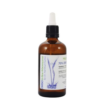 DMSO &amp; Aloe Arborescense by Dr. Hartmut Fischer (3.4 Fl Oz - 100ml), Heiltropfen