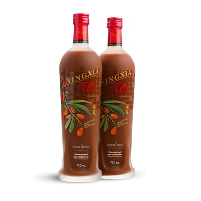 Young Living Ningxia Red Dietary Supplement - 1 Liter, 2 Pack | Drink Juice Blend for Digestive Health | Antioxidant-Rich with Vital Reds, Superfoods, Vitamins | Immunity Boost