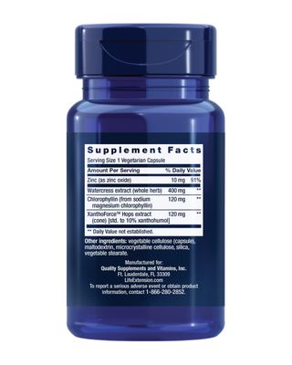 Life Extension DNA Protection Formula - Watercress & Chlorophyllin Extract Supplement for DNA Protection Support, Liver Health and Detox - Gluten-Free, Non-GMO, Vegetarian - 30 Capsules