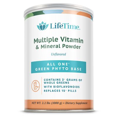 allOne Rice Base Multiple Vitamin &amp; Mineral Powder, Once Daily Multivitamin, Mineral &amp; Whole Food Amino Acid Supplement w/6g Protein (66 Servings) (66 Servings)