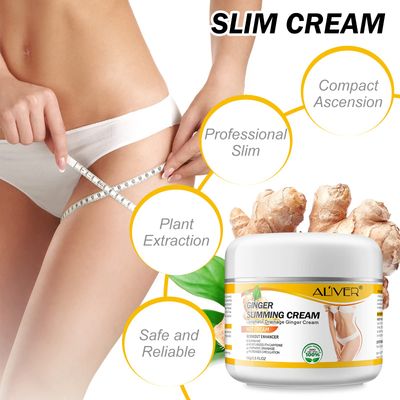 2PCS VOGSIG Ginger Slimming Cream - Anti Cellulite, Fat Burning, Tightening &amp; Moisturizing, 1oz each