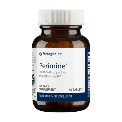 Metagenics Perimine - Healthy Breathing, Respiratory &amp; Immune Support* - with Perilla Seed Extract - with Flavonoids Rosmarinic Acid &amp; Luteolin - Non-GMO - Gluten-Free - Vegetarian - 60 Tablets