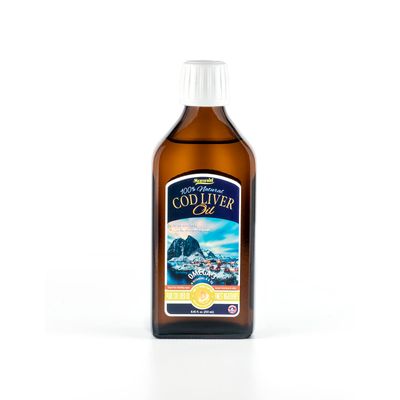 Sanniti 100% Natural Cod Liver Oil, 1081 mg Total Omega-3 Fatty Acids, Wild Caught Nordic, 250 mL (8.4 oz) (Unflavored)