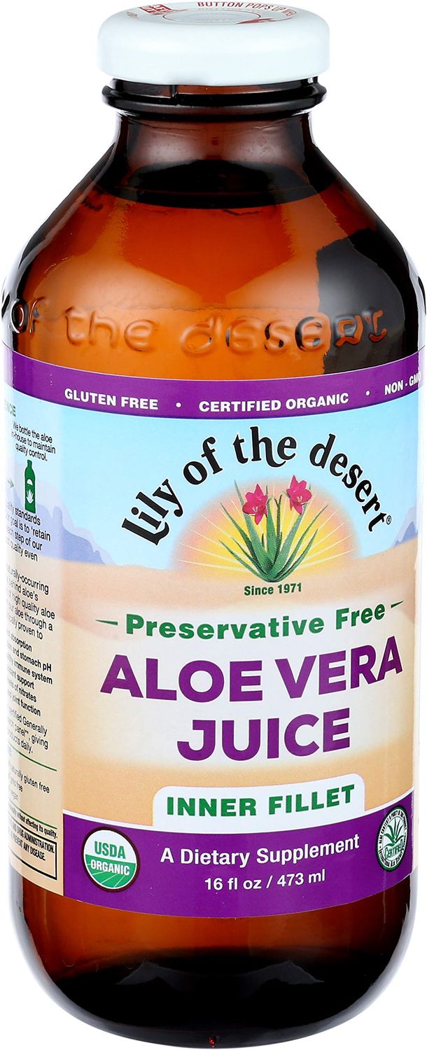 Lily Of The Desert Aloe Vera Juice, Preservative Free