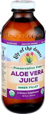 Lily Of The Desert Aloe Vera Juice, Preservative Free
