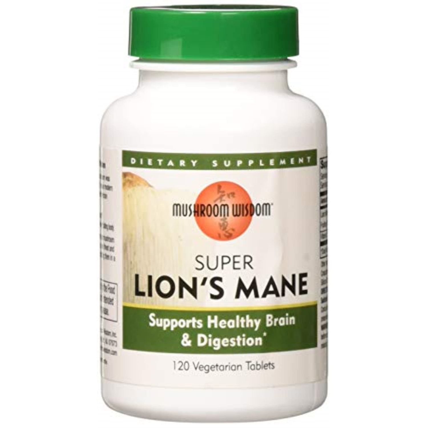 Mushroom Wisdom Super Extract, Lion&#39;s Mane, 120 Count