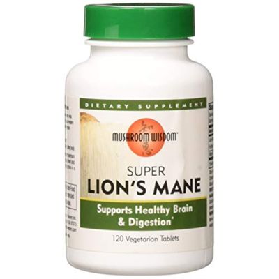 Mushroom Wisdom Super Extract, Lion&#39;s Mane, 120 Count