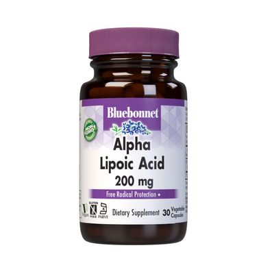 BLUEBONNET NUTRITION ALPHA LIPOIC ACID 200 mg