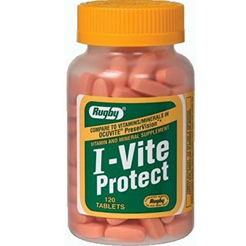 Rugby I-Vite Protect Vitamin &amp; Mineral Supplement Tablets 120 ea