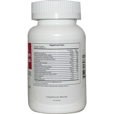 Ecological Formulas - Comprehensive Minerals 90 caps