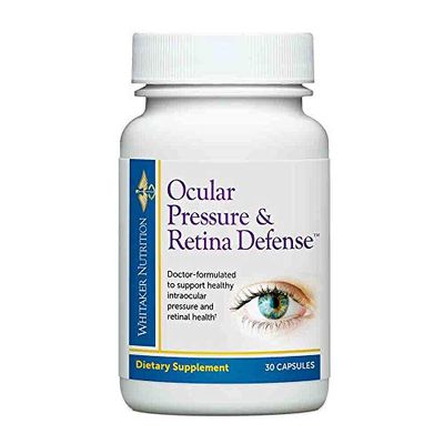 Dr. Whitaker Ocular Pressure &amp; Retina Defense Supplement to Support Healthy Intraocular Pressure Levels, Circulation &amp; Eye Tissue (30 Capsules)