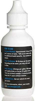 Ion Alkaline Water Drops PH Booster &amp; Water Treatment Drops