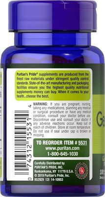 Puritans Pride Odorless Garlic 1000 Mg, 100 Count