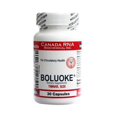Boluoke Canada RNA (Lumbrokinase) for Circulatory Health, 30 caps