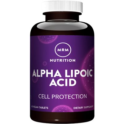 MRM Nutrition Alpha Lipoic Acid | 300mg ALA | Cell Protection | Liver Health + detoxification | Potent antioxidant | Vitamin C + E Regeneration | 60 Servings