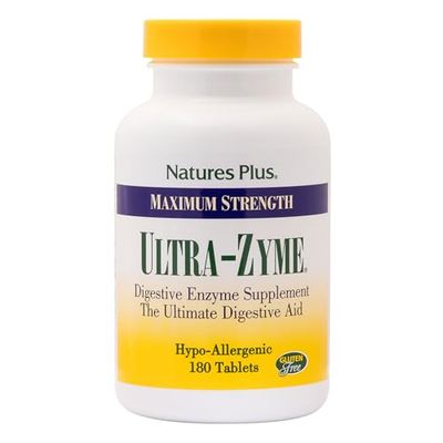 Nature&#39;s Plus - Ultra-Zyme Tablets, 180 Count