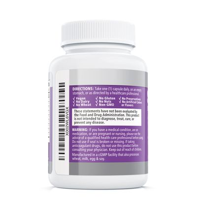 Balance ONE SerraDefend Biofilm Defense, Digestion - Systemic and Digestive Enzymes - Serrapeptase, Nattokinase, Protease, Cellulase - 60 Capsules, 2 Month Supply