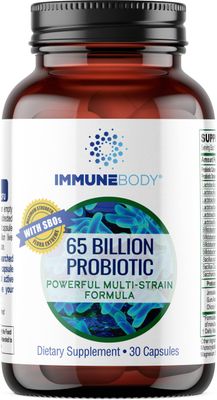 ImmuneBody - Ultimate Digestive Health Probiotic - 65 Billion CFU, 13 Probiotic Strains, SBOs, Prebiotic | Immune Support | Men &amp; Women | Digestive Health Probiotics | Gut Health - 30 Capsules