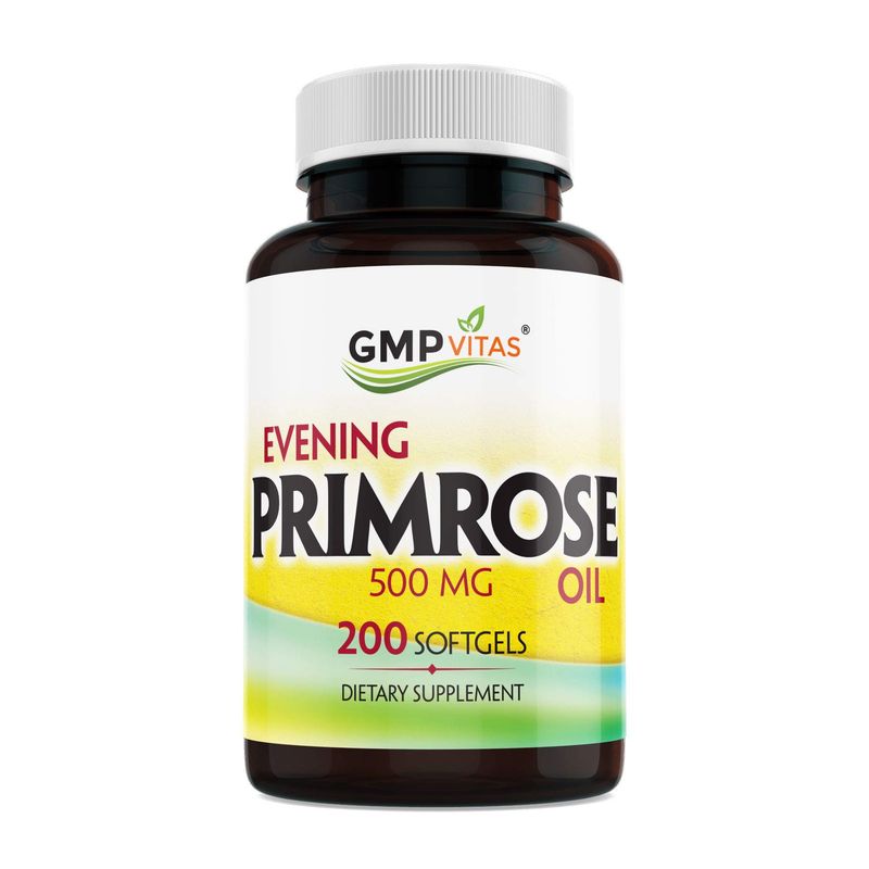 GMP Vitas Evening Primrose Oil-Maintain Smooth-Healthy Looking Skin-Supports hormonal Balance-Supports hormonal Balance (1)