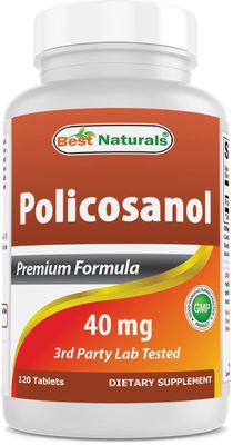 Best Naturals Policosanol 40mg 120 Tablets - Promotes Healthy Cardiovascular Function*